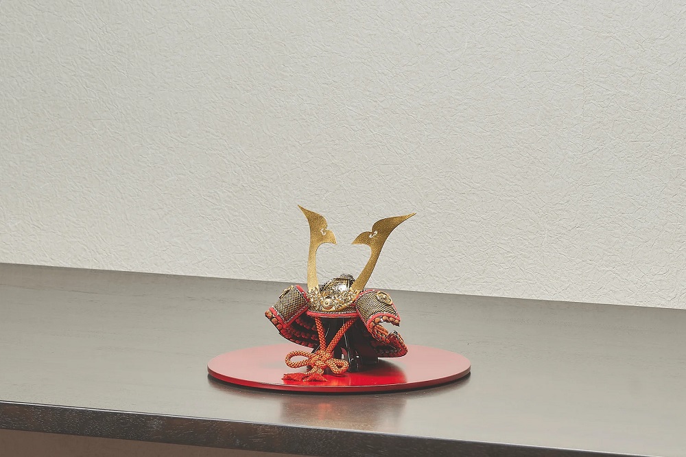 五月人形　兜平飾り　菊尽くしの兜 SG-4917 創作作品_1
