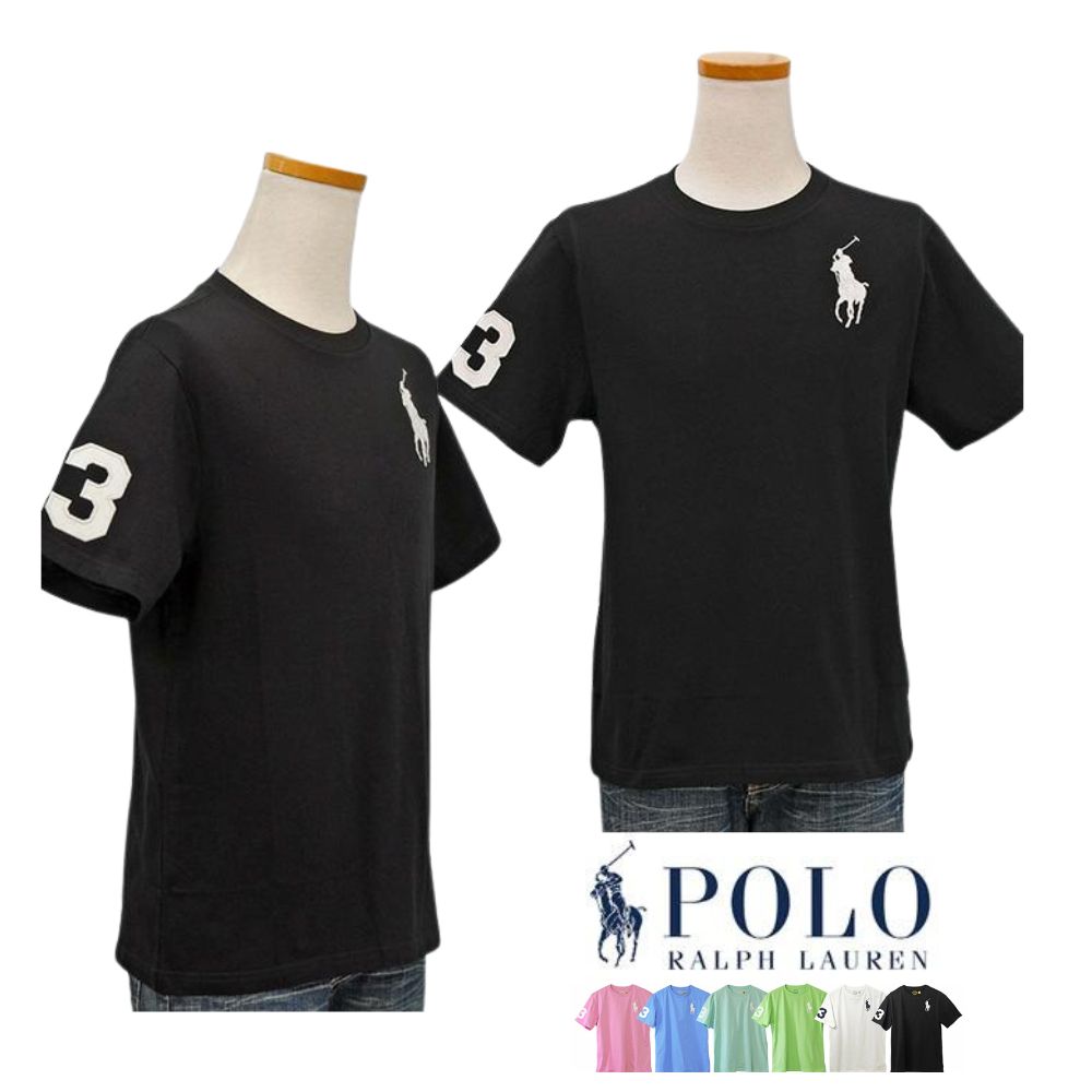 ポロ ラルフローレン Tシャツ 半袖 メンズ レディース 綿100％ POLO Ralph Lauren  ビッグポニー BIG PONY ボーイズ サイズ ブランド プレゼント #323832907 | POLO RALPH LAUREN | 02