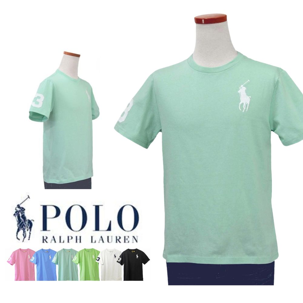 ポロ ラルフローレン Tシャツ 半袖 メンズ レディース 綿100％ POLO Ralph Lauren  ビッグポニー BIG PONY ボーイズ サイズ ブランド プレゼント #323832907 | POLO RALPH LAUREN | 06