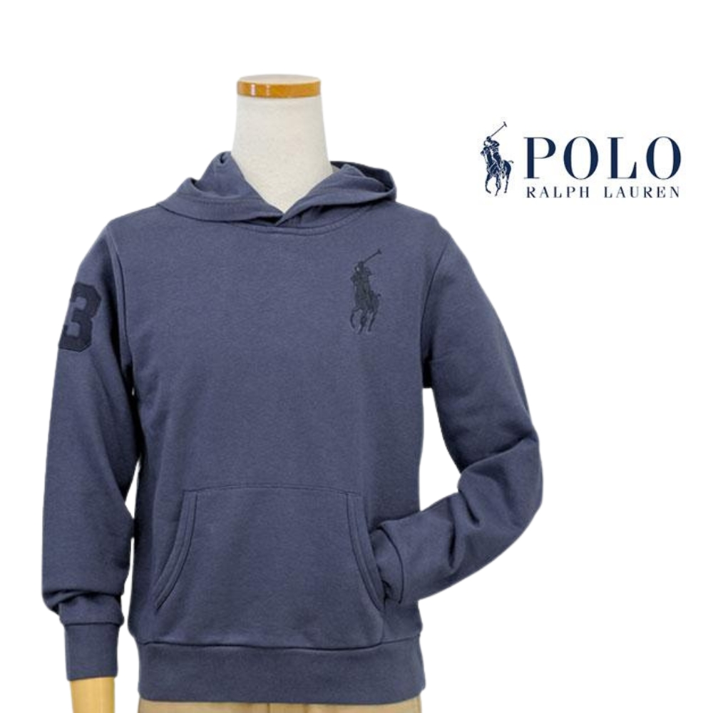 美品　22AW ポロラルフローレン　パーカー　ビックポニー　ネイビー　フード POLO RALPH LAUREN（ポロ・ラルフローレン） ポロ ラルフローレン