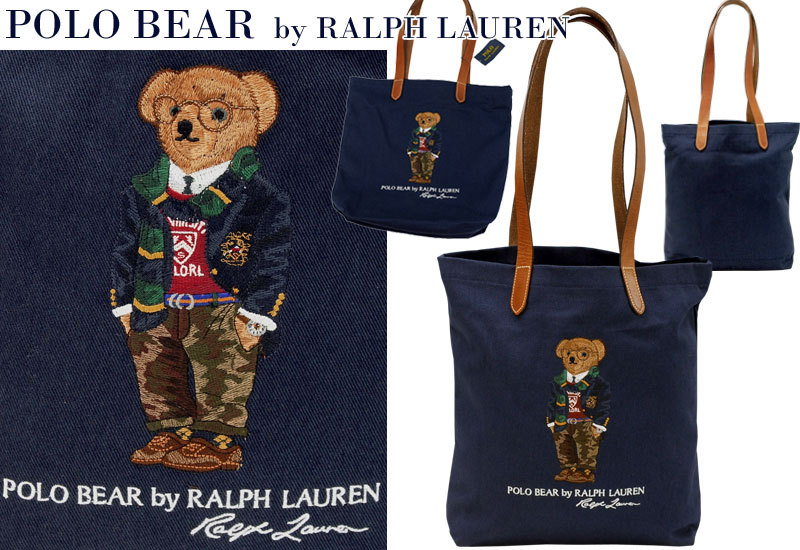 ポロラルフローレン ポロベア トートバッグ レディース メンズ ブランド おしゃれ クマ 熊 Polo Ralph Lauren Rl 006 Rl The センイシティー 通販 Yahoo ショッピング