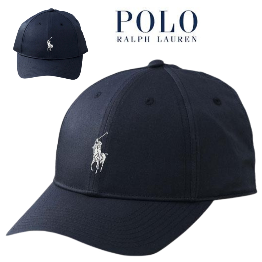 POLOキャップ ネイビー ホワイト ブラック POLO RALPH LAUREN メンズキャップ（色：ネイビー系）｜帽子
