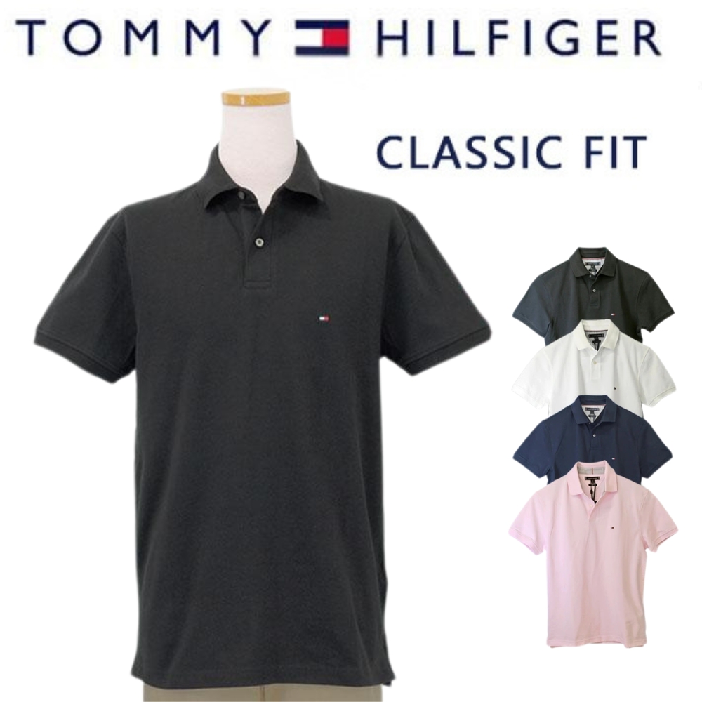 TOMMY HILFIGER（トミー・ヒルフィガー） ポロシャツ メンズ 半袖