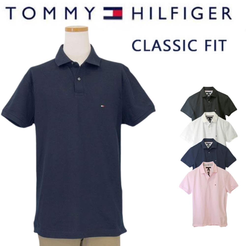 TOMMY HILFIGER（トミー・ヒルフィガー） ポロシャツ メンズ 半袖