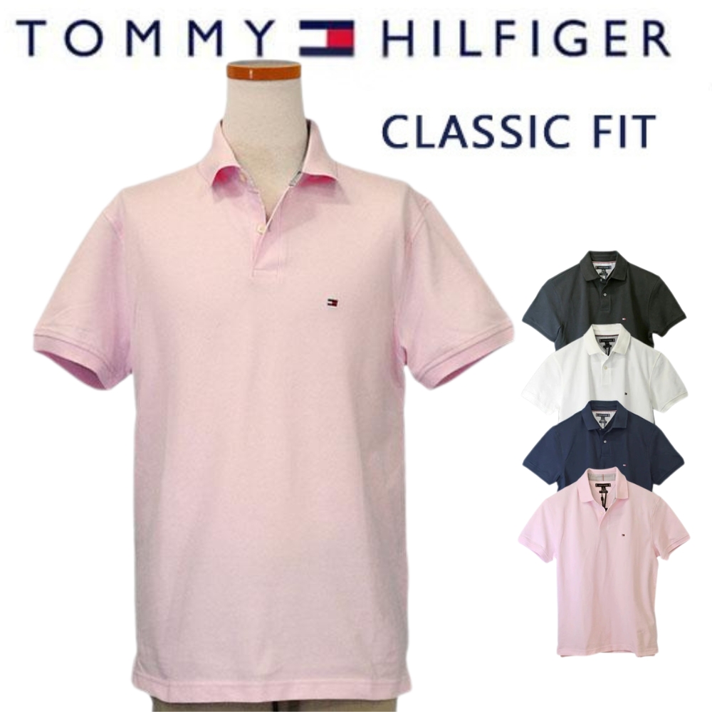 TOMMY HILFIGER（トミー・ヒルフィガー） ポロシャツ メンズ 半袖