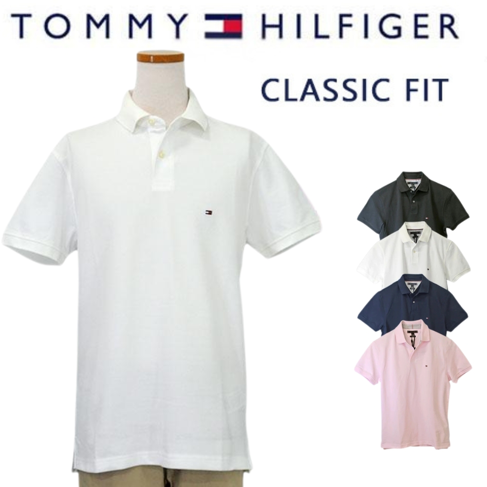 TOMMY HILFIGER（トミー・ヒルフィガー） ポロシャツ メンズ 半袖 