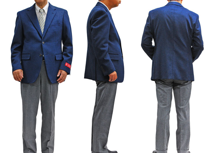 ジャケット ブレザー 紺ブラ スーツジャケット メンズ 秋 冬 カシミヤ