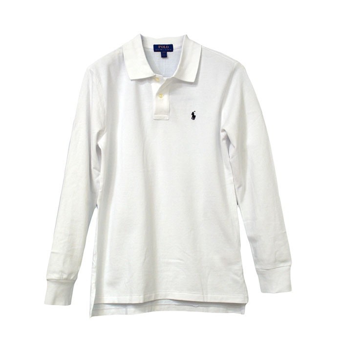 ポロ ラルフローレン ポロシャツ 長袖 コットン 綿100 鹿の子 Polo Ralph Lauren Boy S 006 The センイシティー 通販 Yahoo ショッピング