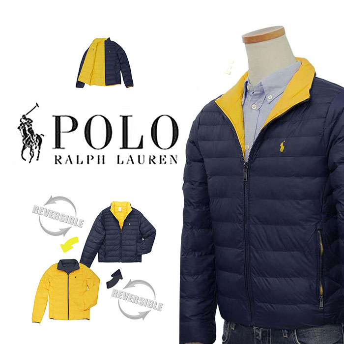 POLO RALPH LAUREN メンズ中綿ジャケット（色：ネイビー系）の商品一覧 