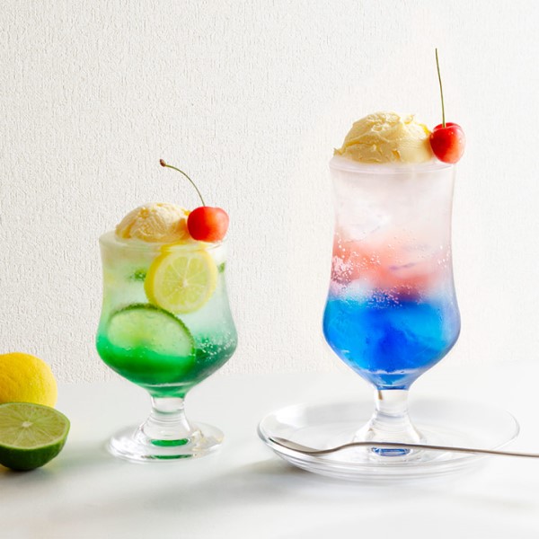 おうち喫茶アロマシリーズ】クリームソーダ フロートグラス 35002HS