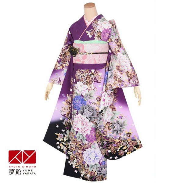 402z8〇高身長な方 振袖 シンプル 牡丹 梅 菊 成人式 結婚式〇美品 r1518.jpg