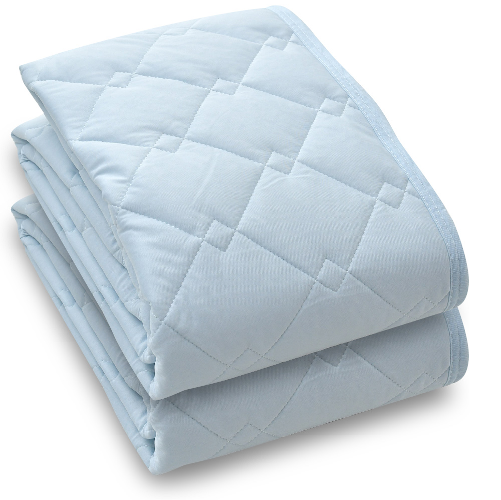 敷きパッド セミダブル 2枚セット 120×205cm ひんやり 冷感 夏用パッド