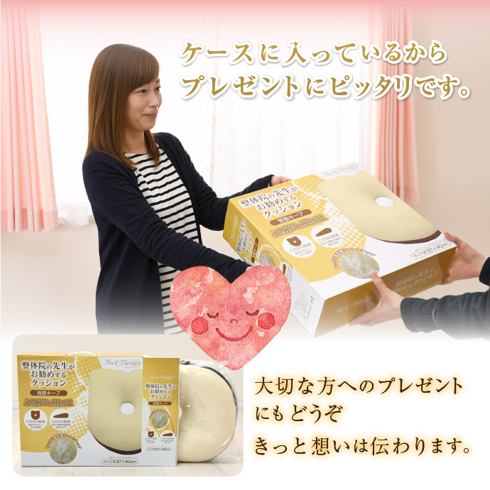 クッション 整体師が勧める 背筋キープ 37×40cm 低反発ウレタンチップ