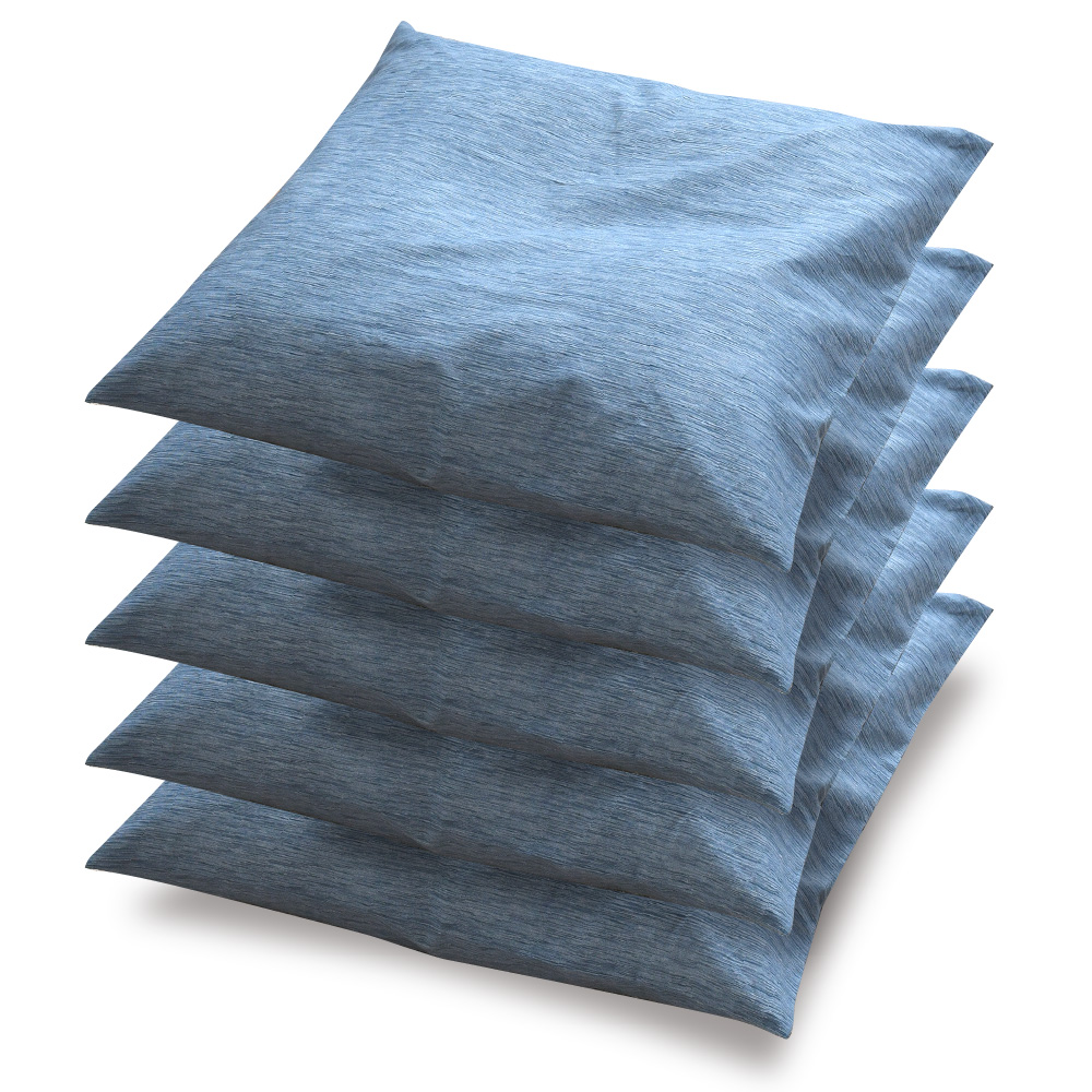 座布団カバー 5枚セット 55×59cm 高島ちぢみ 日本製 綿100％ 銘仙判