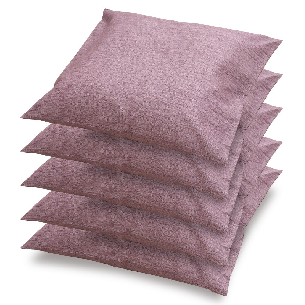 座布団カバー 5枚セット 55×59cm 高島ちぢみ 日本製 綿100％ 銘仙判