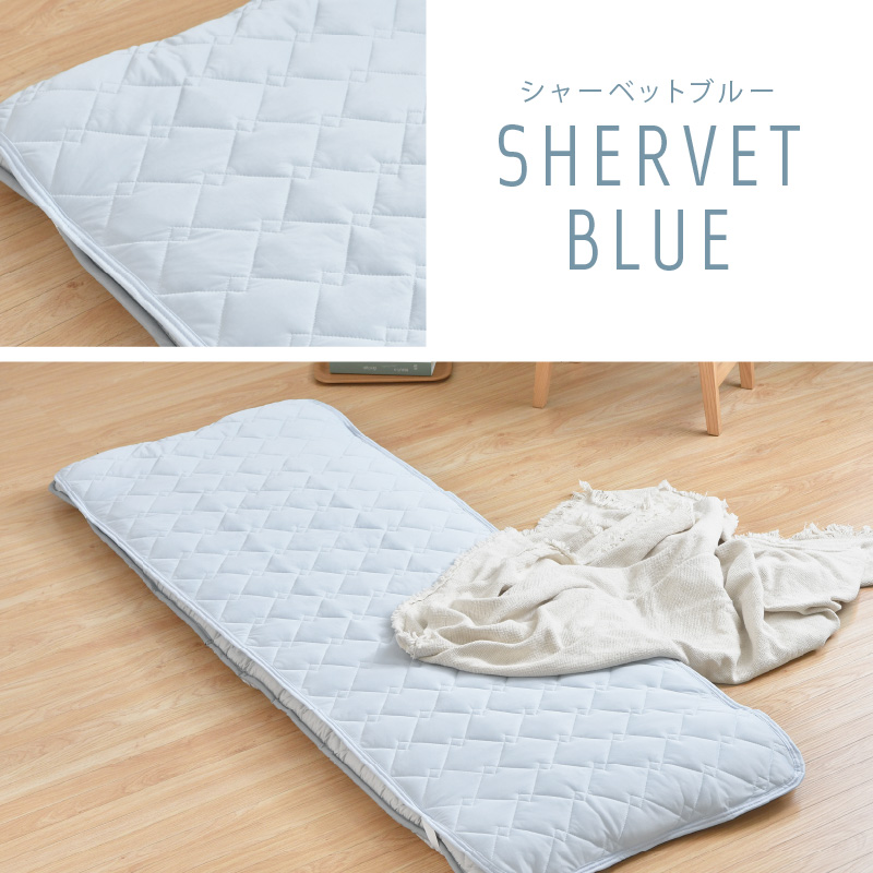 ごろ寝 敷きパッド 65×180cm 超冷感 無地 ひんやり 冷たい 夏 シンプル