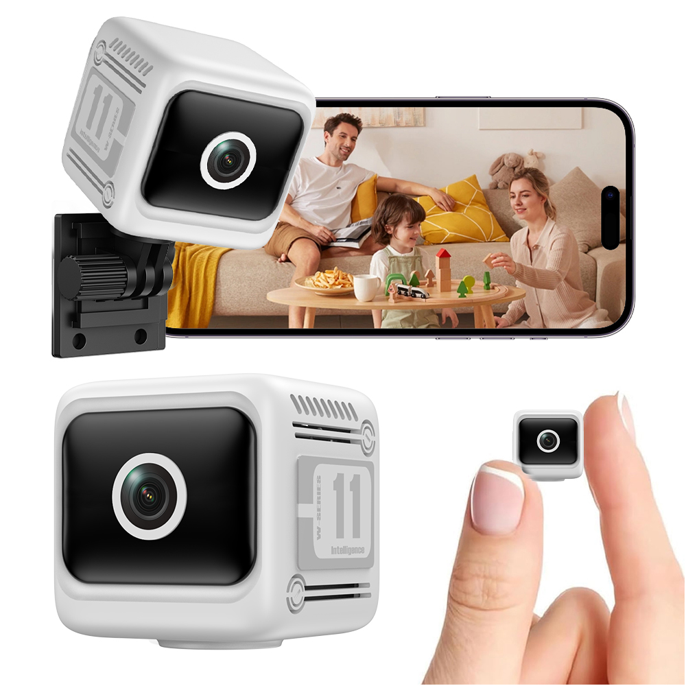 小型防犯カメラ wifi 屋内 小型 隠しカメラ 1080P高画質 スマホ連動