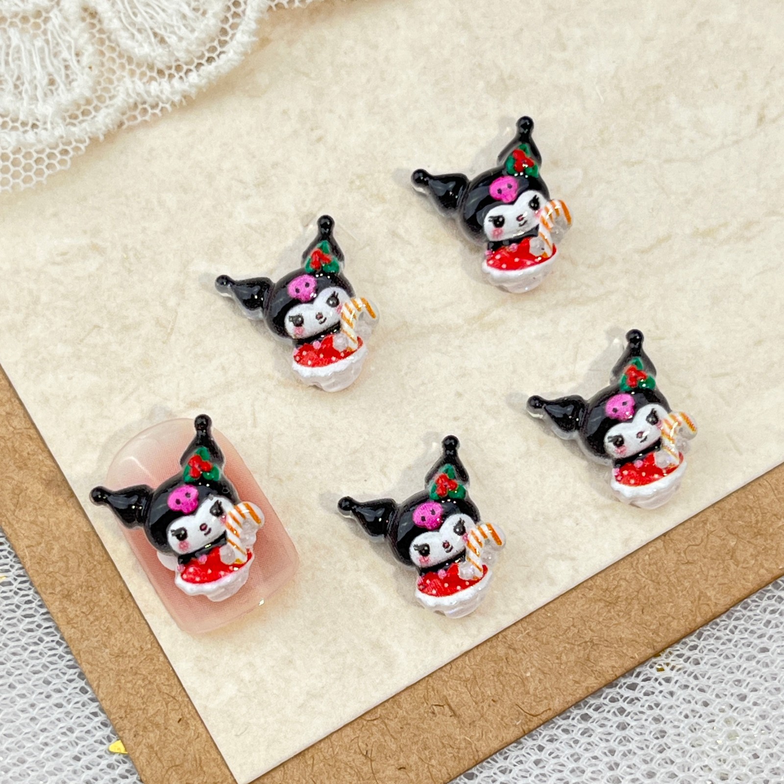 キティ イルミネーションバージョン アクリル根付 3種セット キティ