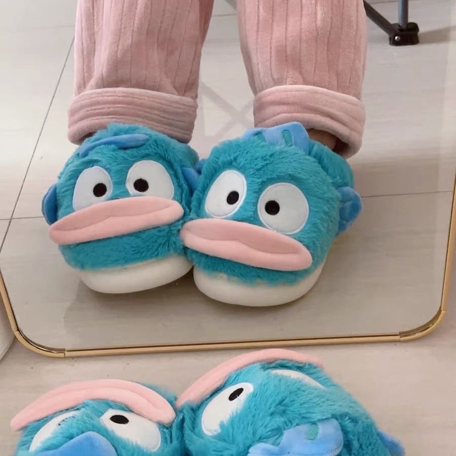 ハンギョドン スリッパ ミントグリーン ハンギョドン スリッパ ミントグリーン - メルカリ