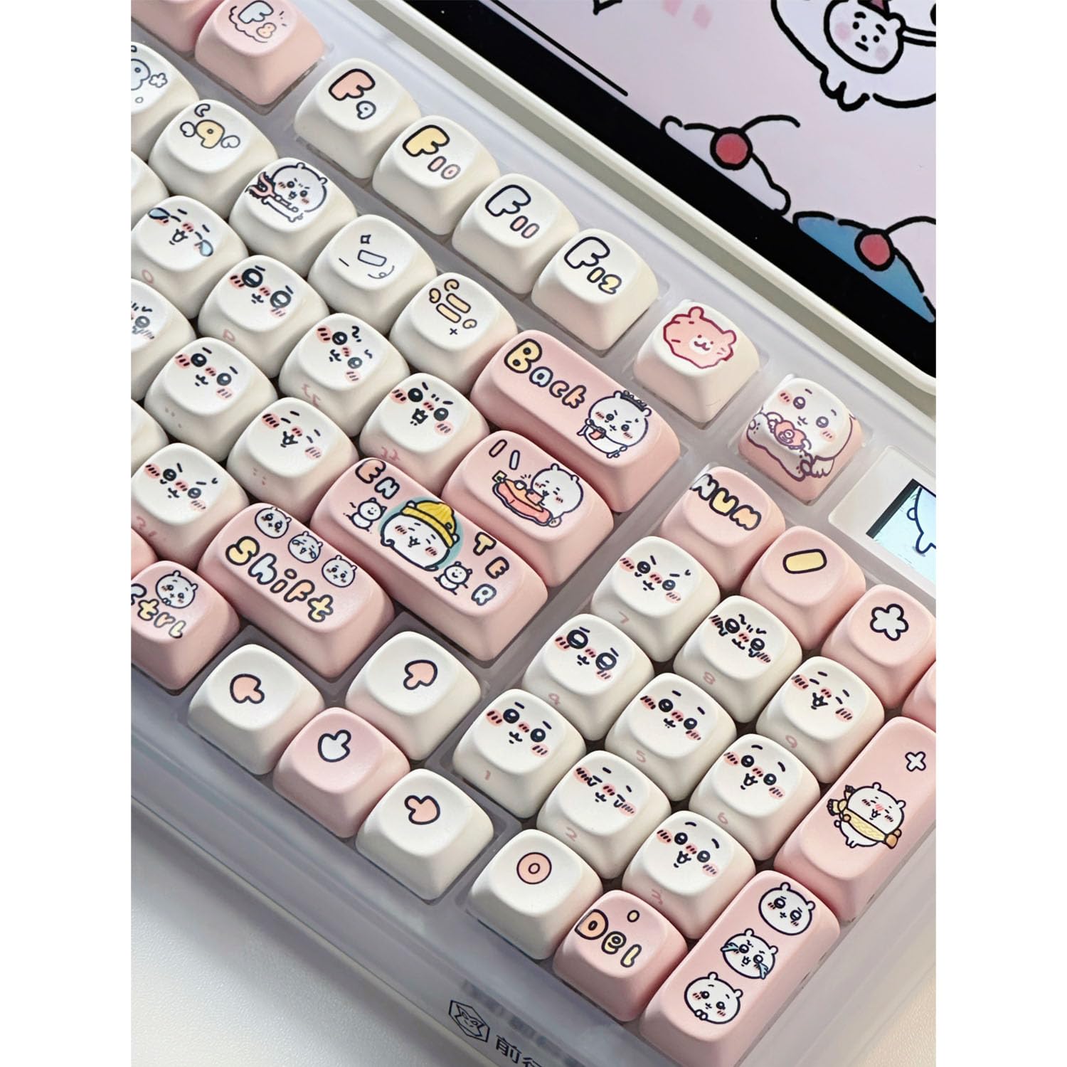 Amazon | ちいかわ キーキャップ うさぎ ハチワレ モモンガ