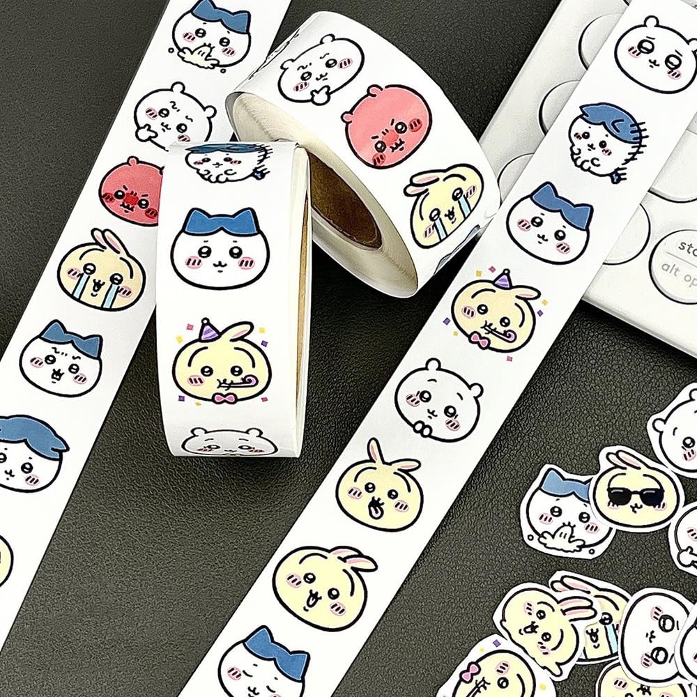 Amazon.co.jp: YIKIADA 黒 カラーラベル ロール ラベルシール