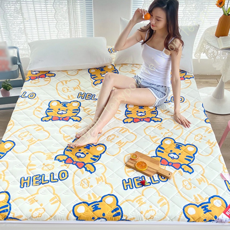 敷きパッド ベッドパッド シングル モダー 汗取りパッド 180×200cm 洗える 丸洗いベッドパッド 敷きパット 敷パッド ベッドパット パッドシーツ シーツ_2