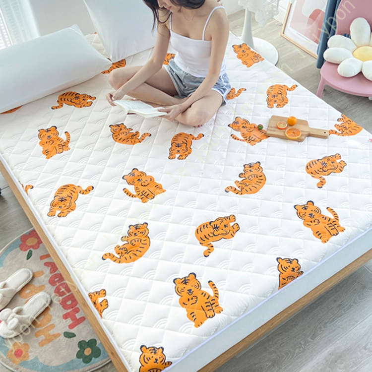 敷きパッド ベッドパッド シングル モダー 汗取りパッド 180×200cm 洗える 丸洗いベッドパッド 敷きパット 敷パッド ベッドパット パッドシーツ シーツ_4