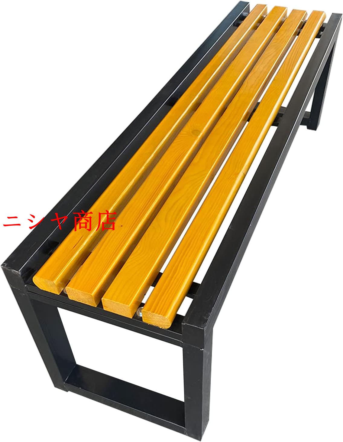 ガーデンベンチ 屋外 縁台 木製ベンチ 幅120/150/180×奥行40×高さ45cm ベンチは防水性と耐日光性 耐荷重約400kg ガーデンファニチャー 公園、遊園地 庭 ベンチ_1