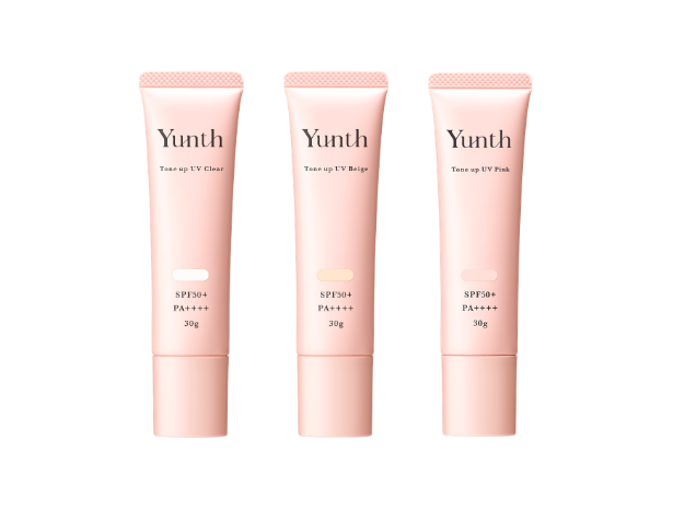 Yunth  生VCトーンアップUV ピンク クリア ベージュ 30g | SPF50+ PA++++ 医薬部外品 薬用 ユンス 日焼け止め 化粧下地 ナイアシンアミド シワ改善 爆買