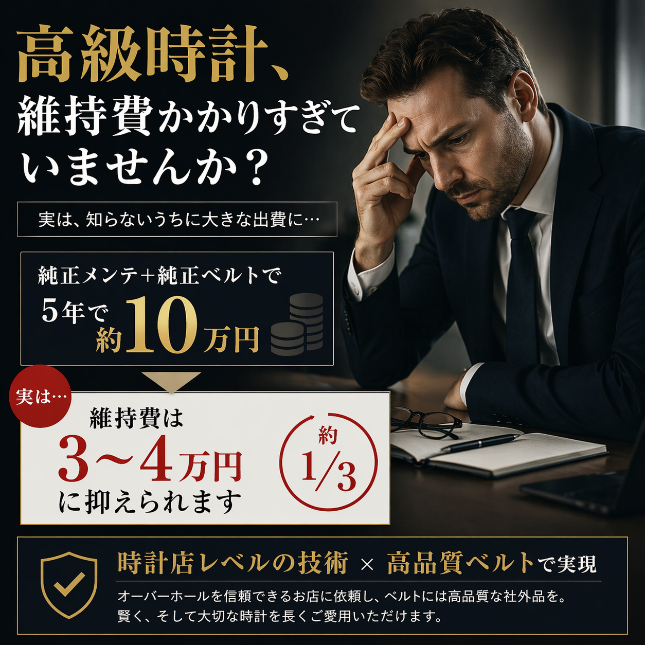 カルティエ(Cartier)向け】輸入王オリジナル ベルト マスト21
