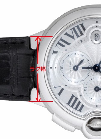 カルティエ Cartier バロンブルー 用 ベルト 18mm 20mm 22mm 非 純正