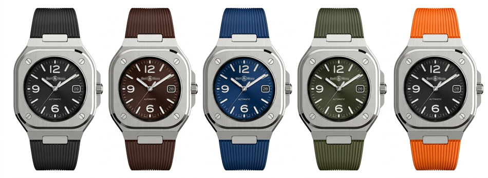 ベル&ロス Bell&Ross 用 ラバーベルト 非 純正 24mm BR05 AUTO / GMT D