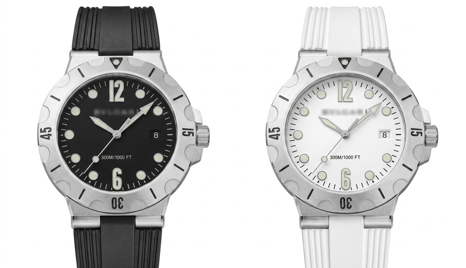 ブルガリ BVLGARI 用 ラバーベルト 22mm 非 純正 ディアゴノ スクーバ