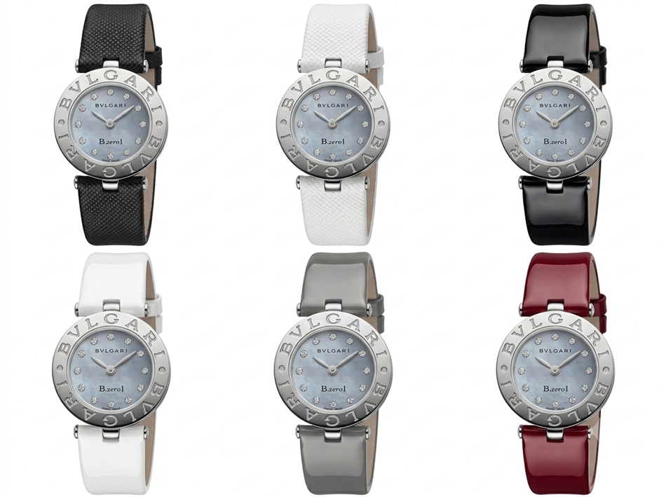 ブルガリ BVLGARI ビーゼロワン 用 ベルト 本革 エナメル 13mm 16mm