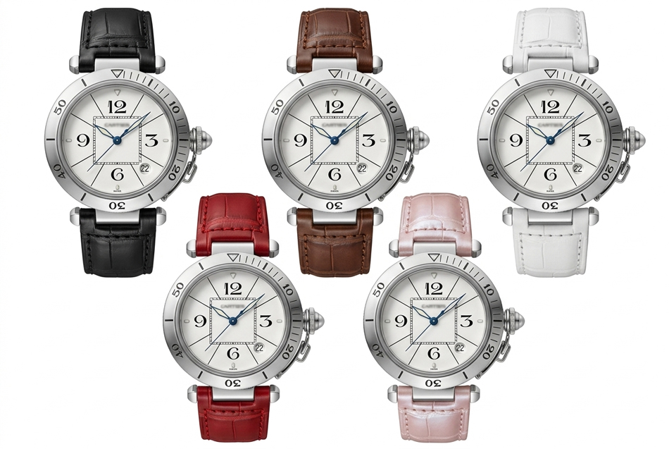 カルティエ Cartier パシャ 用 ベルト 非 純正 13mm 16mm 18mm 20mm