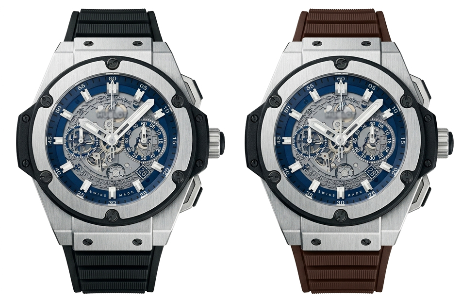 ウブロ Hublot キングパワー ラバーベルト 48mm 701 用 非 純正 D