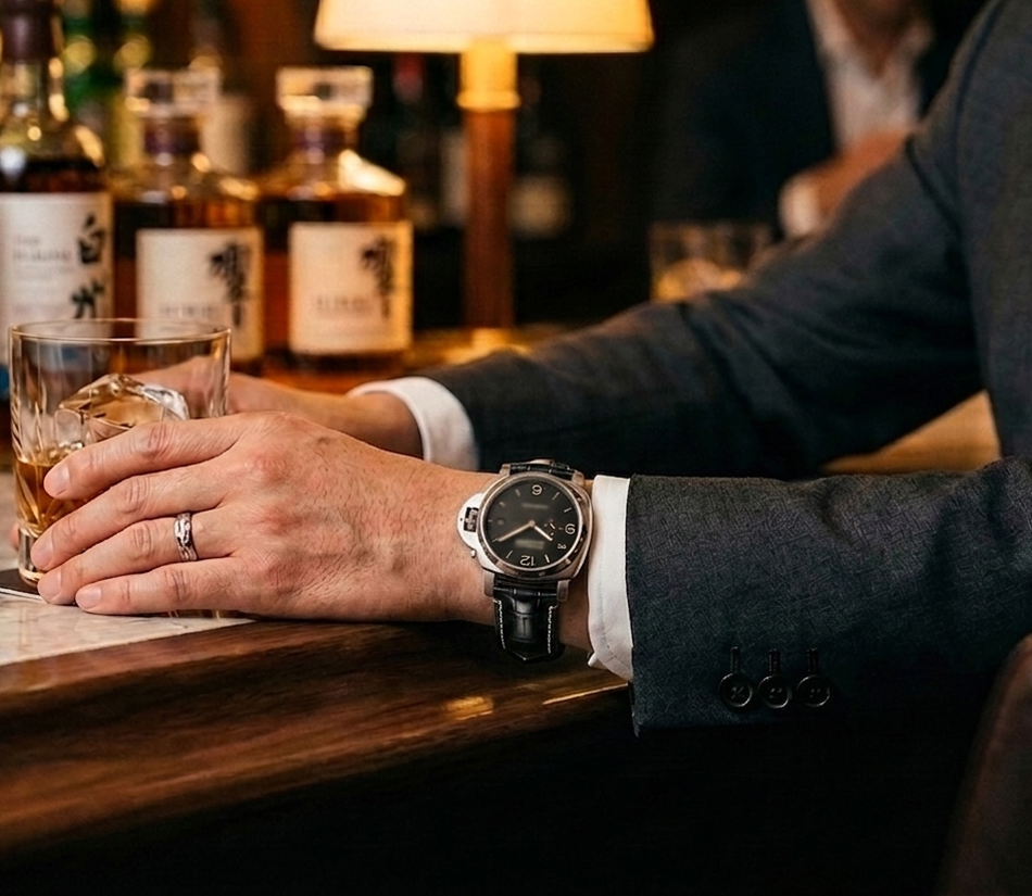 パネライ PANERAI 用 ベルト 47mm 非 純正 本革 26mm ルミノール