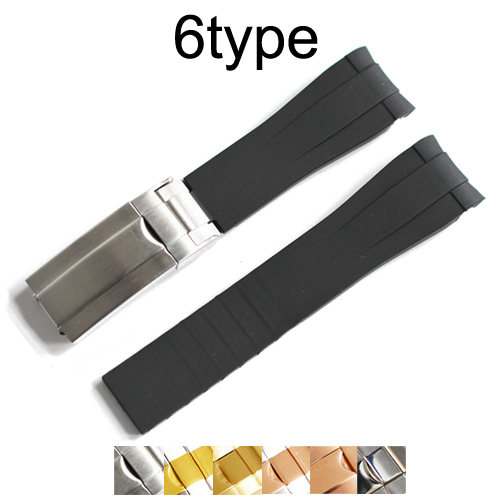 ロレックス　純正　ラバーベルト　Rolex ロレックス ROLEX 用 ベルト 19mm 20mm 非 純正 ラバーベルト D