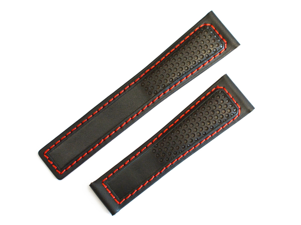 タグホイヤー TAGHEUER 用 ベルト 22mm 非 純正 本革 Dバックル カレラ