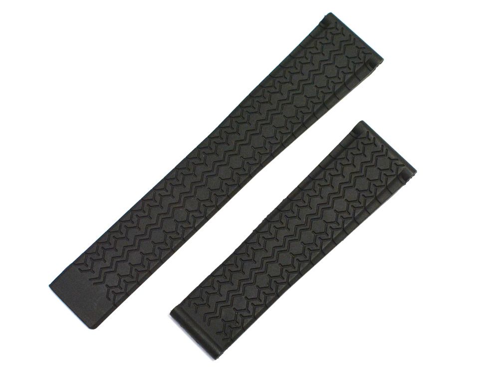 タグホイヤー TAGHEUER 用 ラバーベルト 22mm 非 純正 Dバックル