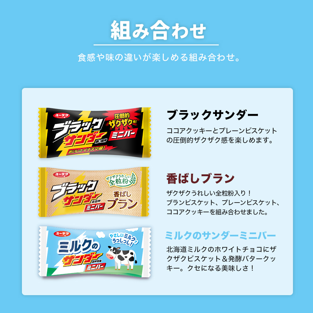 ブラックサンダーミニバースペシャルアソートBOX 