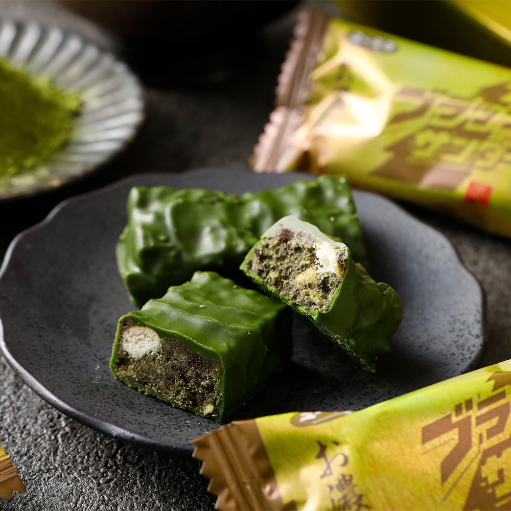 ブラックサンダー 京都ブラックサンダーお濃茶 8袋入 バレンタイン