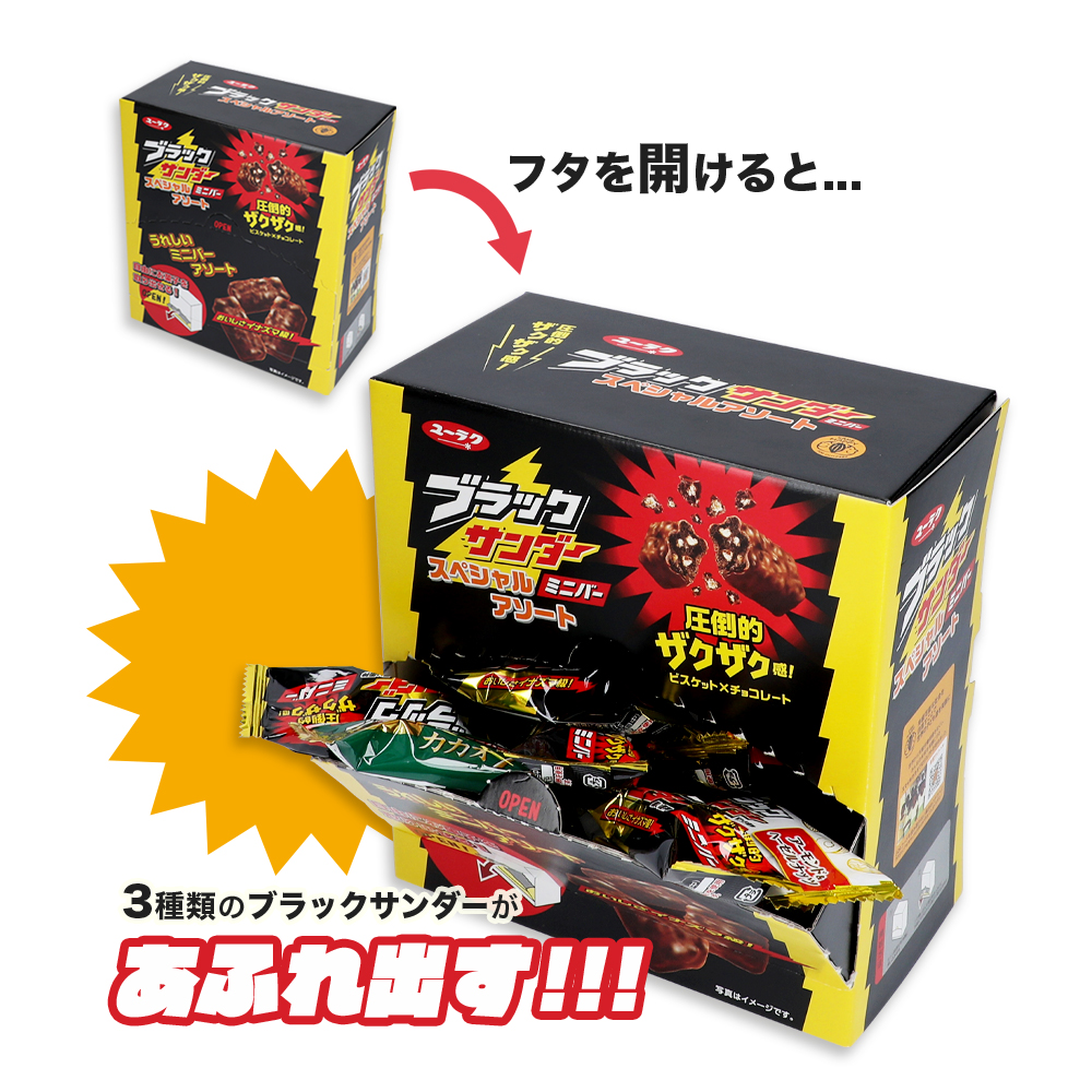 ブラックサンダーミニバースペシャルアソートBOX 