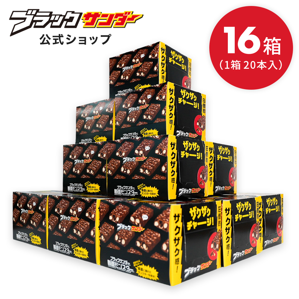 ブラックサンダー 16箱セット 箱買い 大量 チョコレート プレゼント 個