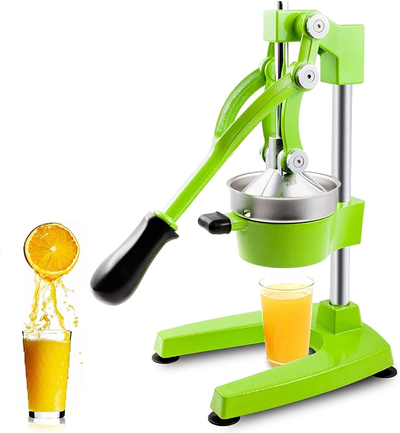手動飲んだくれ，みかん絞り器，絞り器，お手手飲んだくれ，檸檬絞り器， お手手押し付ける オレンジ色，檸檬，フルーツ清涼飲料水絞り器 ，身寄り用および御勤め用の手