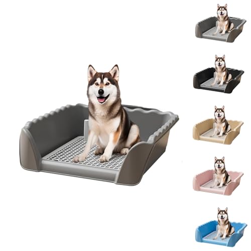 大型犬 トイレトレー ワイド メッシュ はみ出し防止 犬用トイレ 囲い