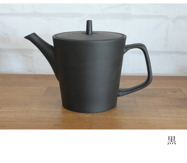 63JINSUI縦型急須 330ml 』ロクサン 人水 常滑焼 茶こし一体型