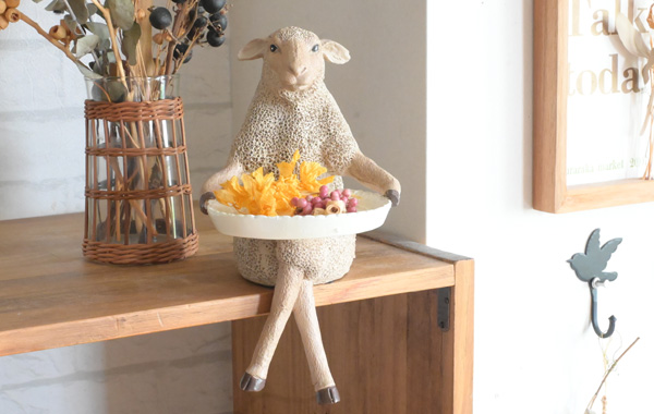 うさぎのオブジェ