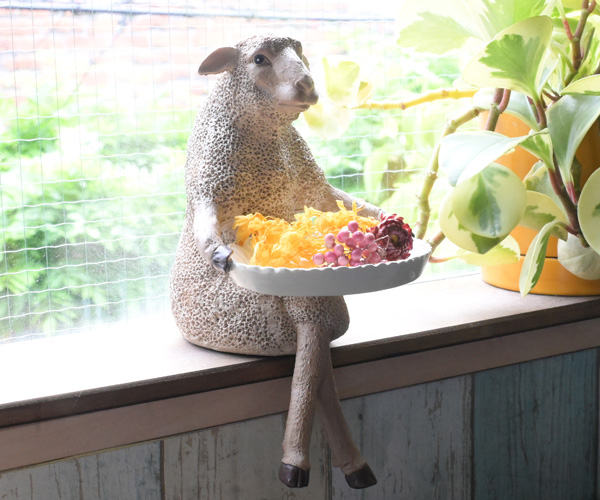 うさぎのオブジェ