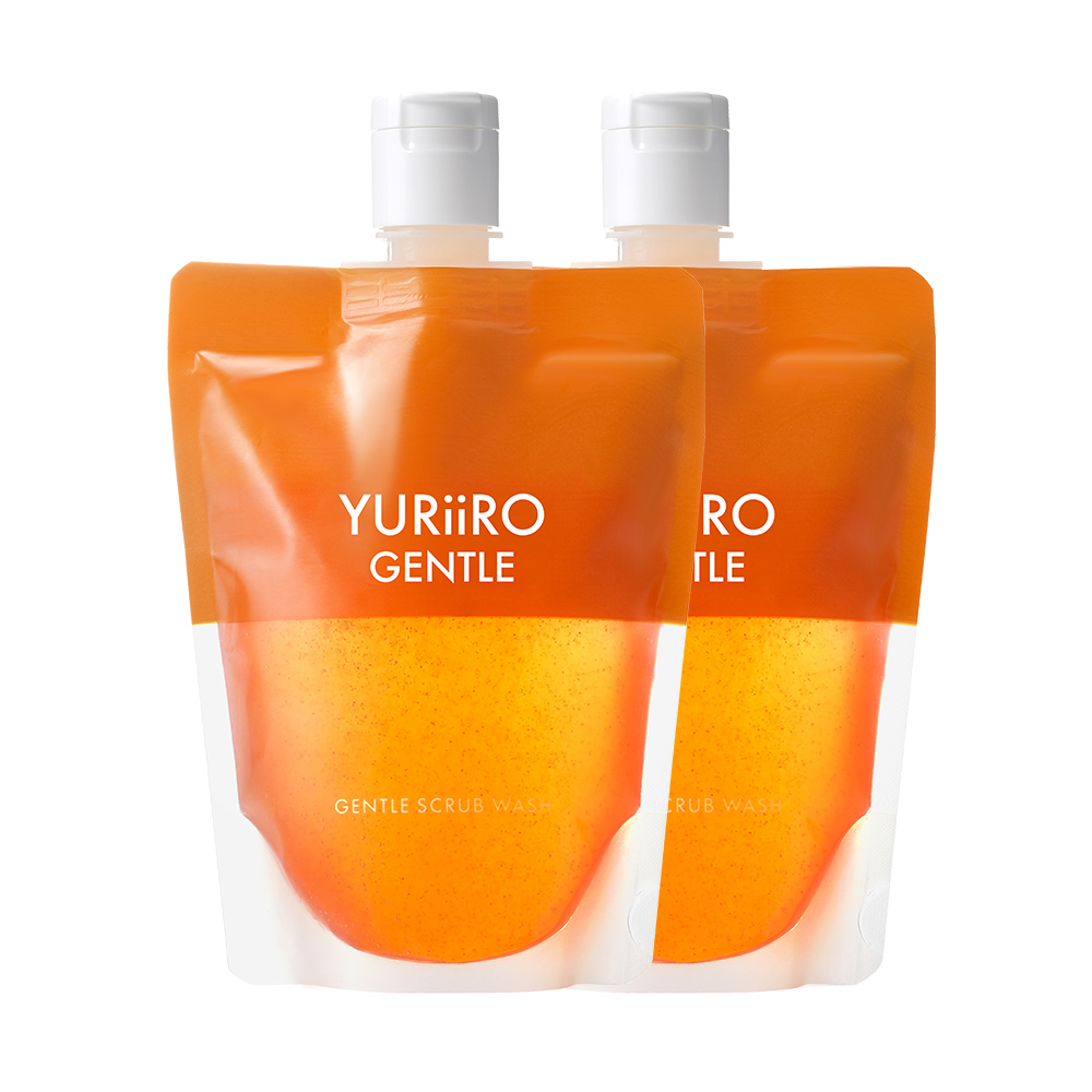 新品未使用YURiiROGENTLE スクラブウォッシュ＆オイルミスト2点セット YURiiRO（ユリイロ） ジェントルスクラブウォッシュ 2個セット